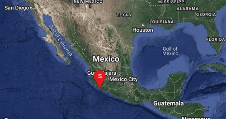 Se registra sismo de magnitud 5.2 en Tecoman, Colima
