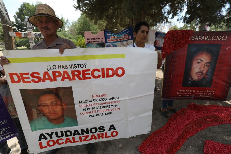 Colectivos mexicanos protestan por desaparecidos en Ciudad Juárez