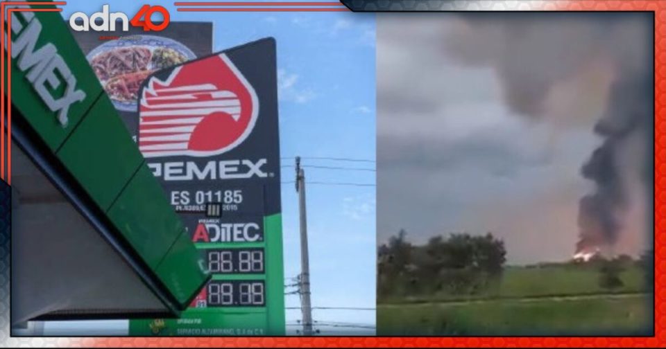 Explosión en ducto de Pemex en Tabasco