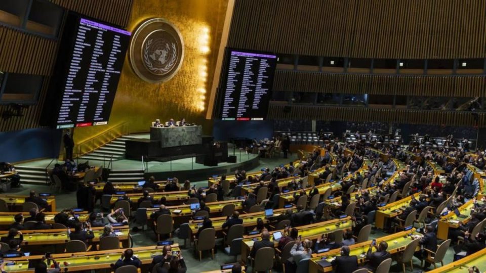 ONU condena anexiones de Rusia; México vota a favor