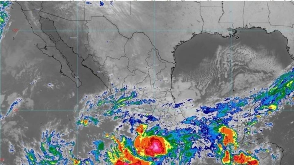 Se forma depresión tropical 19 E frente a costas de Guerrero