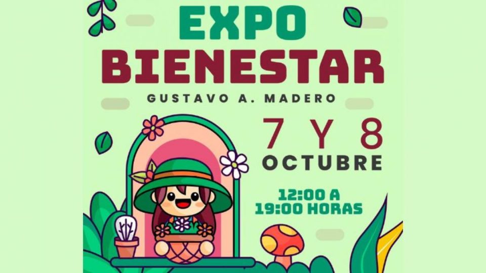 Expo Bienestar Gustavo A. Madero arranca este viernes 7 de octubre