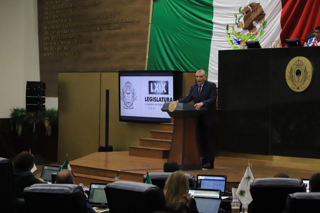 Adán Augusto promueve Reforma Electoral en Durango