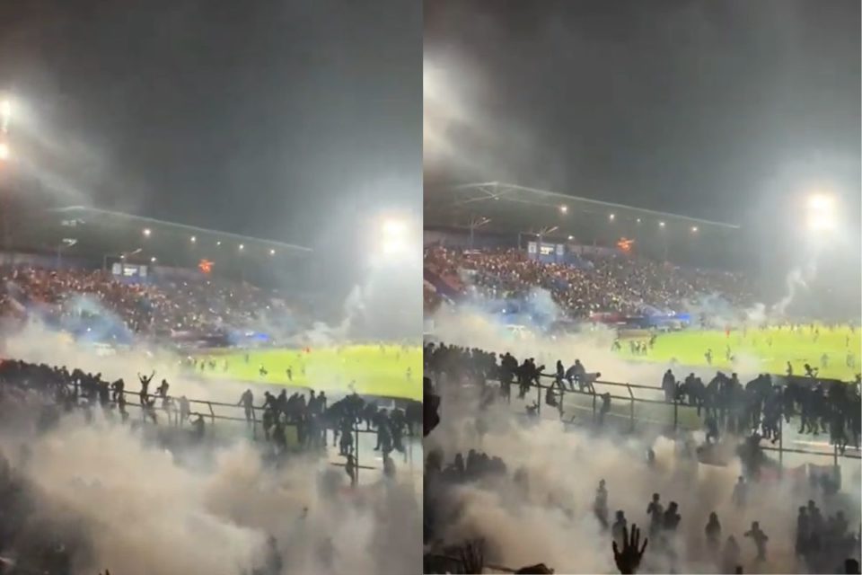 ¡Tragedia! Más de 100 muertos en disturbios en un estadio de Indonesia