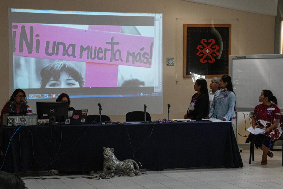 Celebran en Chiapas primer encuentro de mujeres indígenas desplazadas