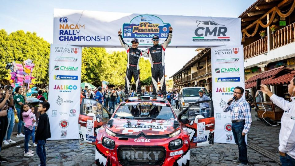 Ricardo Cordero se consagra bicampeón del FIA NACAM RALLY 2022