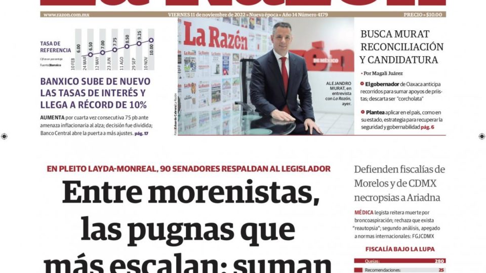 Versión Impresa, 11 noviembre 2022