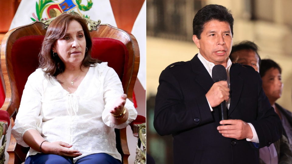 Boluarte empieza a tender red política, mientras Castillo pide asilo a México