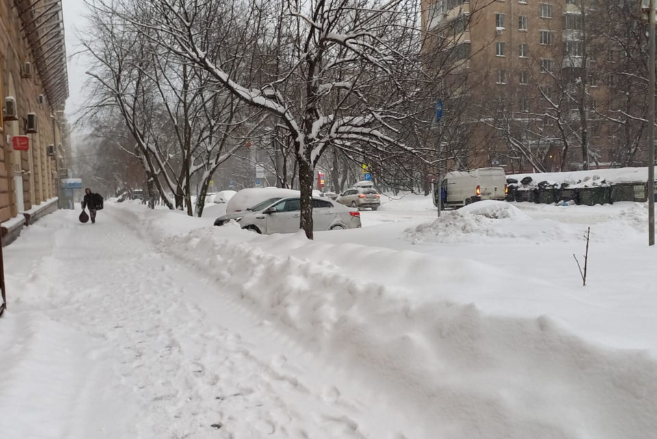 Moscú queda sepultada por la mayor nevada del siglo XXI