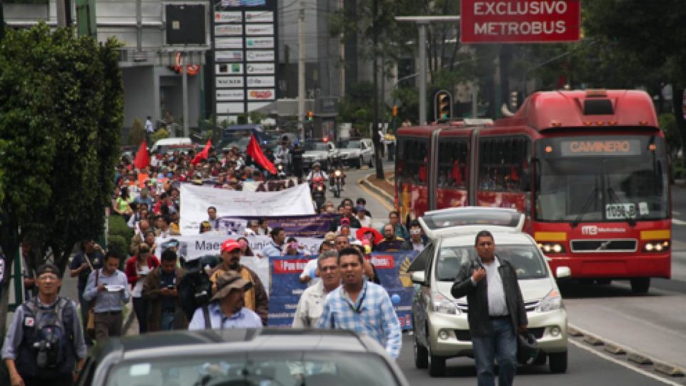 ¡Atento! Revisa la agenda de movilizaciones para este inicio de mes en calles de la CDMX