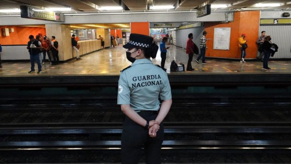 Guardia Nacional debe informar resultados de vigilancia en el Metro, exige diputado