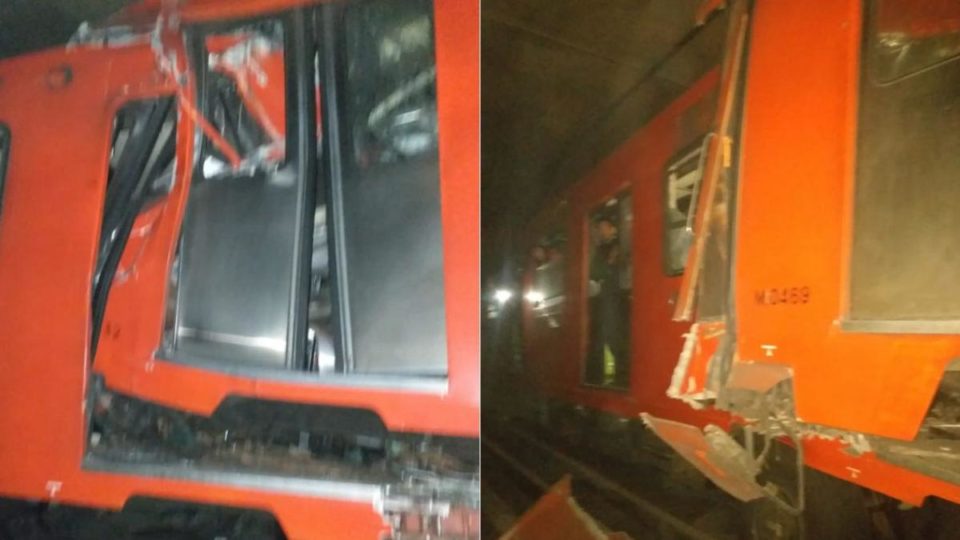 Se registra choque de vagones en túnel de la Línea 3 del Metro CDMX