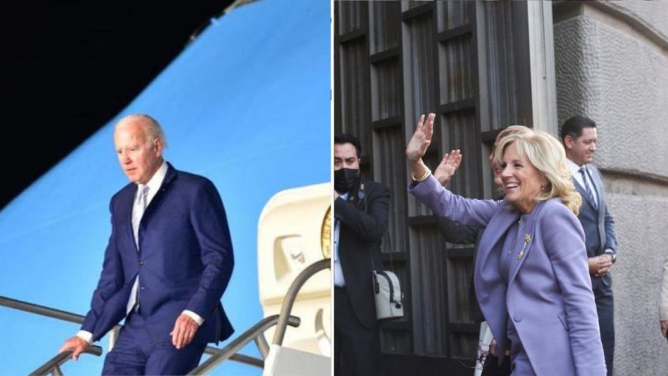 ¿Por qué Jill y Joe Biden llegaron por separado a México? Te contamos todo