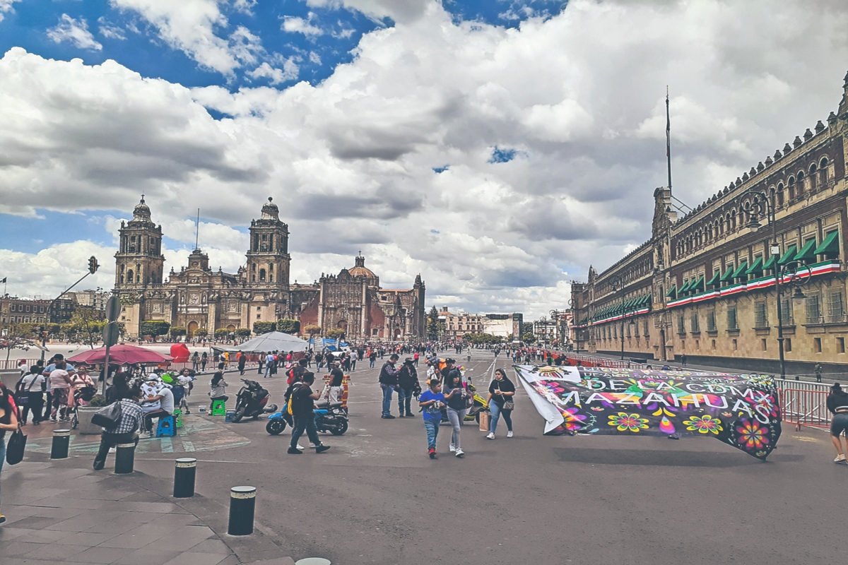 Estos son los cierres viales por la marcha del INE en el Zócalo - Libre ...