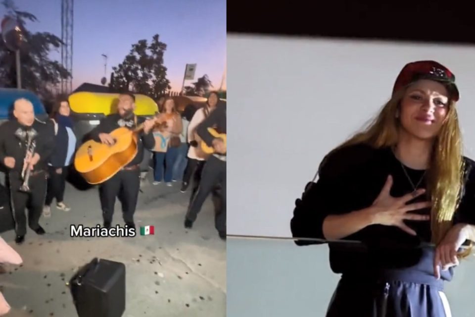 Mariachis, fuegos artificiales y fans se hicieron presentes en festejo de Shakira