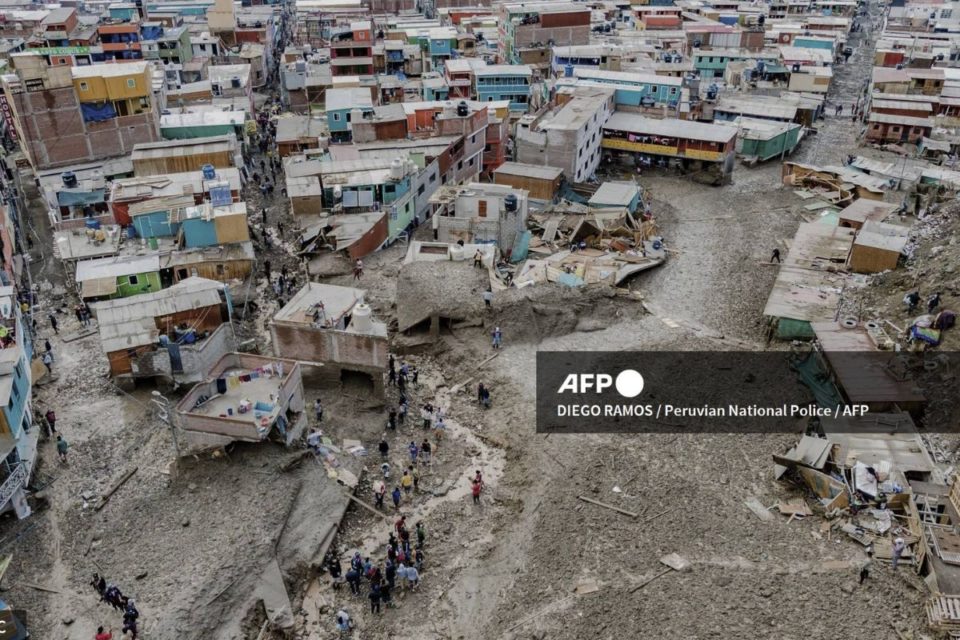 "No tengo nada, absolutamente nada": un deslave arrasa pueblos mineros de Perú