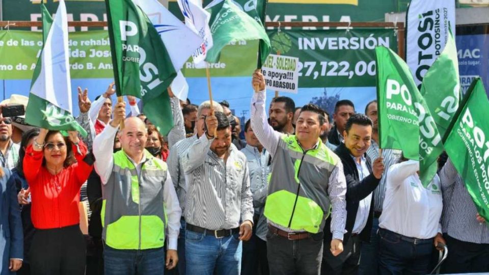 Ricardo Gallardo arranca trabajos de rehabilitación en avenida José de Gálvez