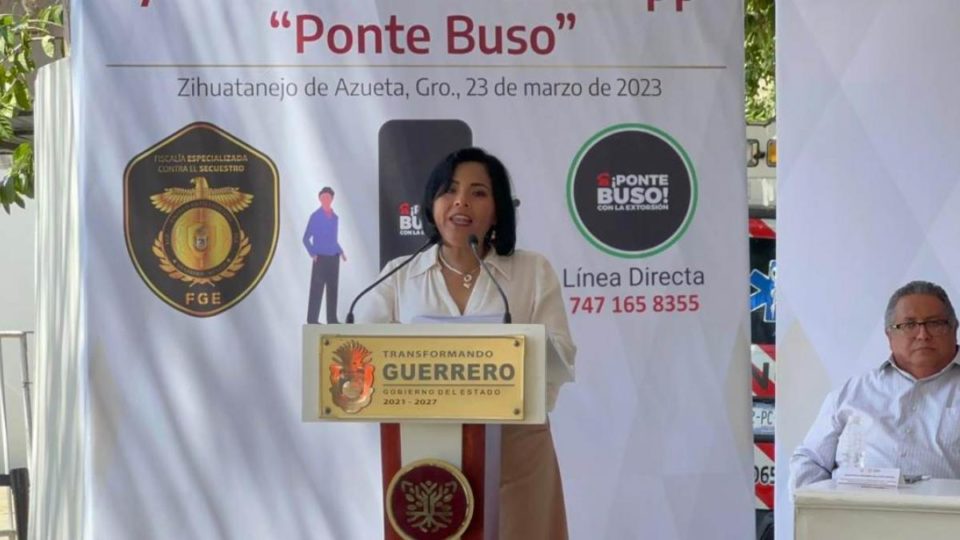 Fiscalía de Guerrero pone en marcha Unidad Antiextorsión y presenta app “Ponte Buso”