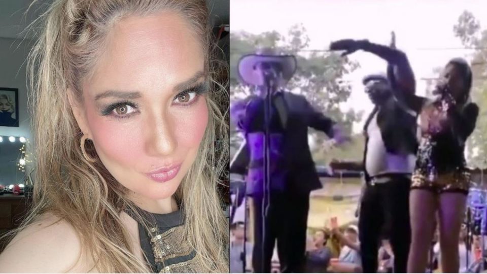 Heidy Infante sufre acoso y brutal golpiza durante show con la Sonora Dinamita (VIDEO)