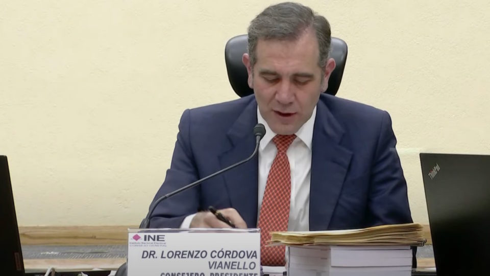 Lorenzo Córdova se despide de la Junta Ejecutiva del INE