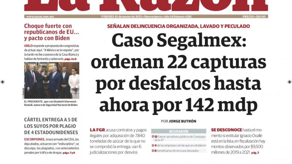 Versión Impresa, 10 marzo 2023