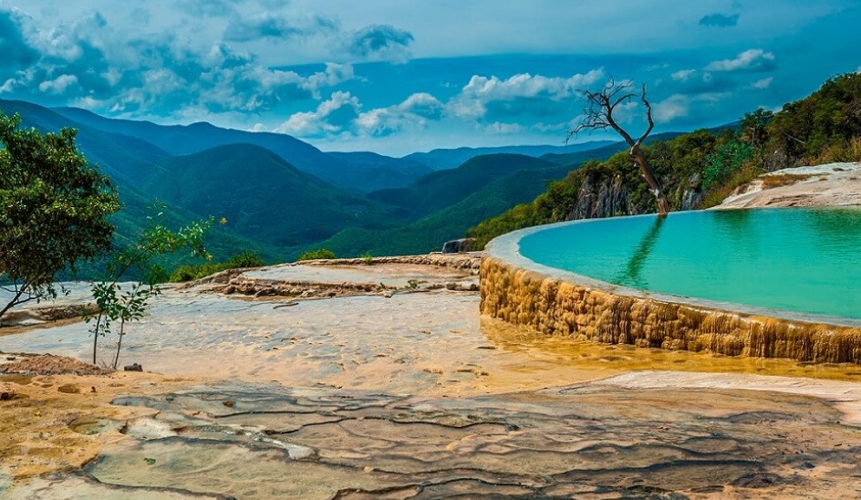 balnearios en México Hierve el Agua