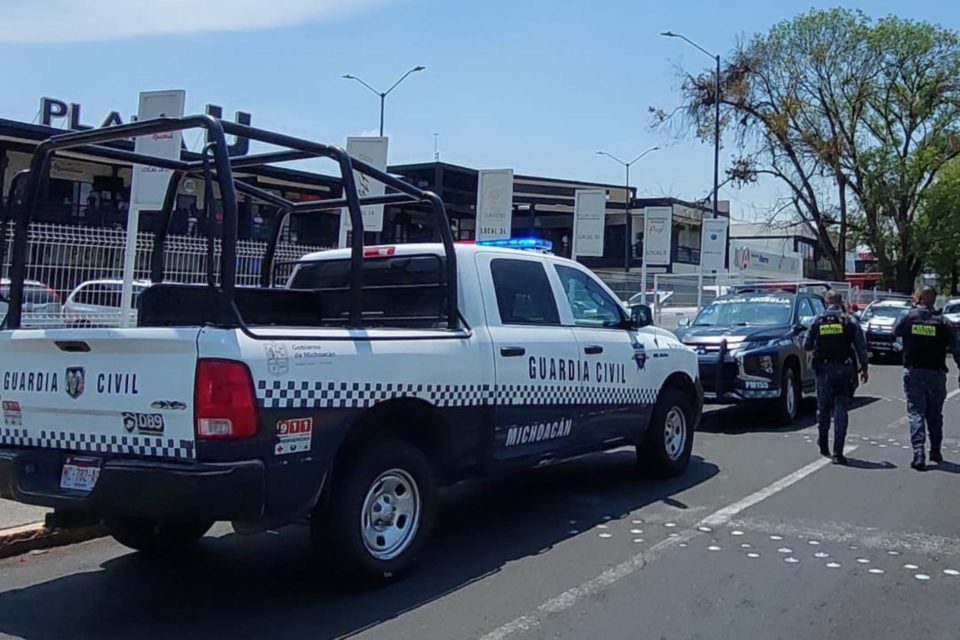 Ataque en plaza de Morelia, Michoacán, deja 5 heridos