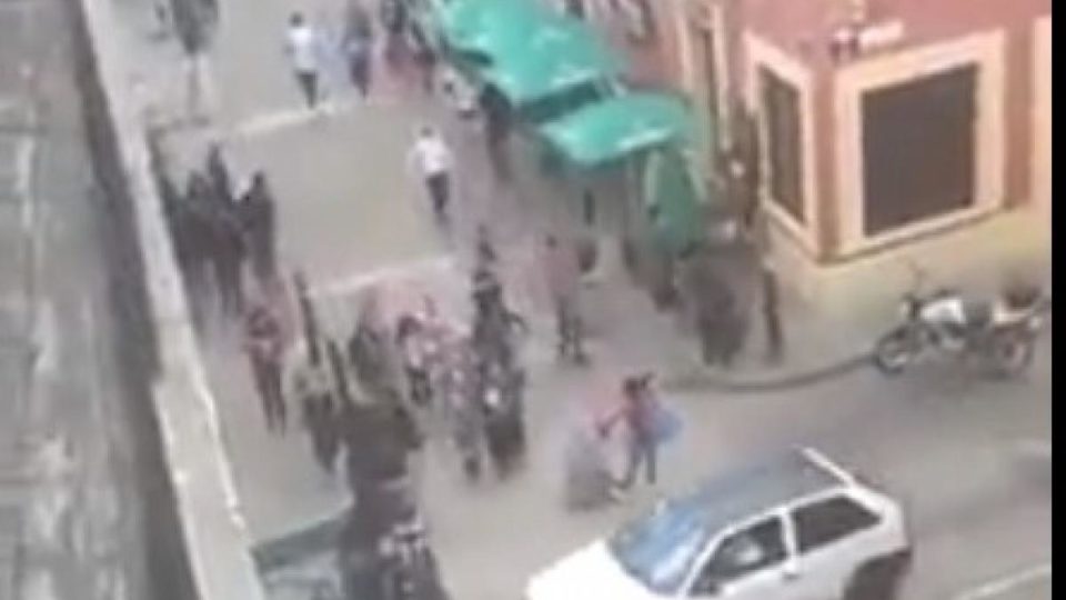 Fuerte balacera en San Cristóbal de las Casas desata pánico y caos (VIDEO)