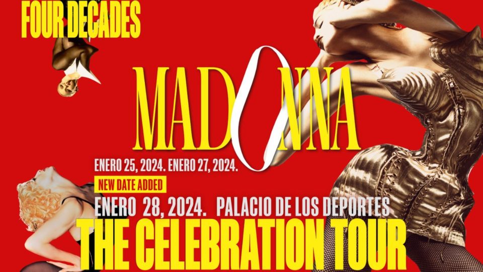Madonna anuncia tercera fecha en México