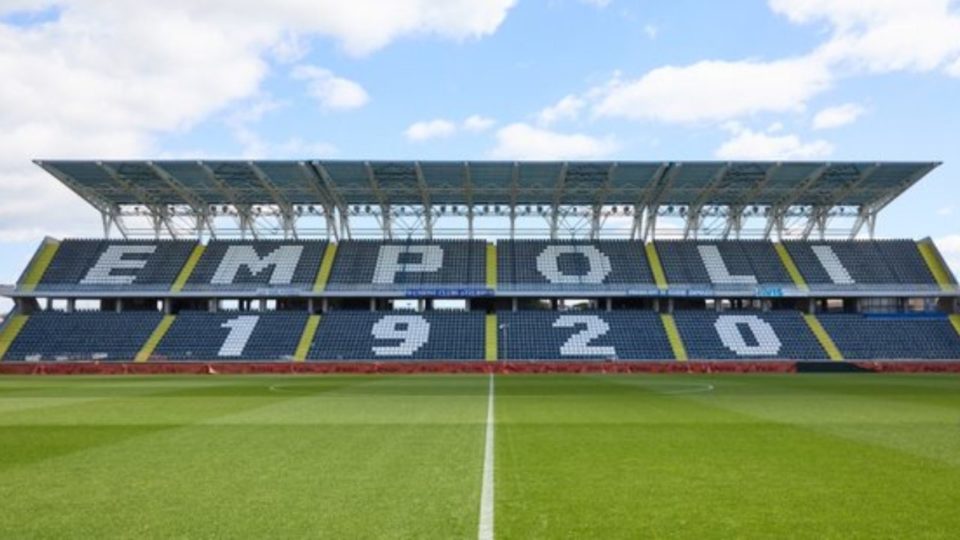 estadio empoli-incendio vestuarios