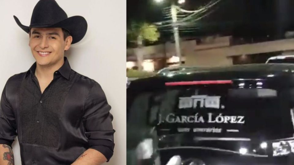 VIDEO. Así llegó la carroza fúnebre a la casa de Maribel Guardia, tras muerte de su hijo Julián Figueroa