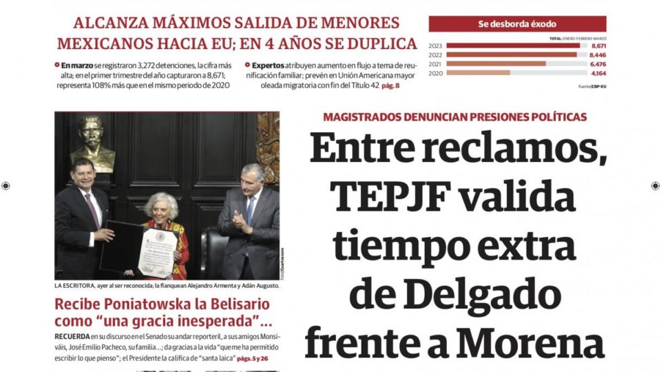 Versión Impresa, 20 abril 2023