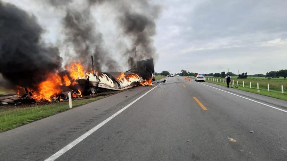 Accidente en carretera de Tamaulipas deja 13 muertos