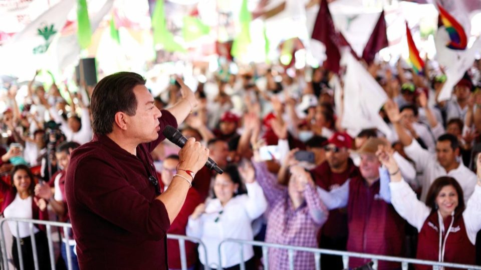 Pide Mario Delgado voto Masivo por Morena en el Estado de México
