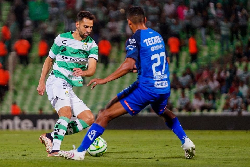 Rayados empata sin goles con Santos en el inicio de los cuartos de final