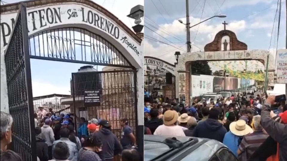 Riña en panteón de San Lorenzo Acopilco deja 14 lesionados