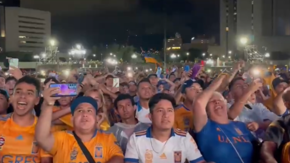 ¡Tigres Campeón! Así fueron las celebraciones en la afición felino en la Macroplaza