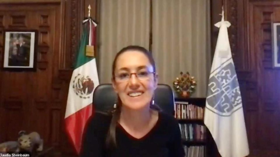 Claudia Sheinbaum ante 10 mil jaliscienses durante conversatorio virtual