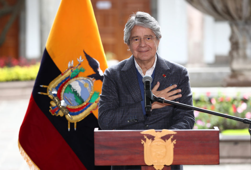 Guillermo Lasso no se presentará a la reelección como presidente de Ecuador